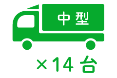 中 型 ×14台